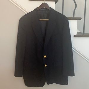 Ralph Lauren blue 4 button sleeve sport coat. 46R